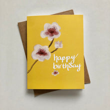 Load image into Gallery viewer, Cherry Blossom Happy Birthday Card
