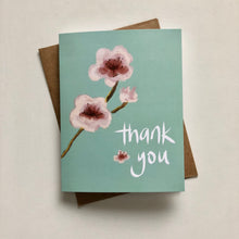 Load image into Gallery viewer, Cherry Blossom Thank You Card
